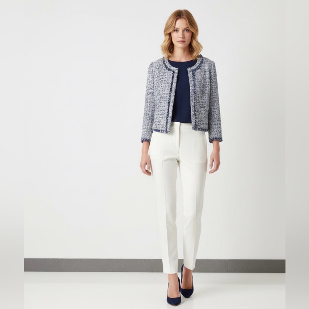 Karl Lagerfeld Tweed Blazer | Size L | Fair